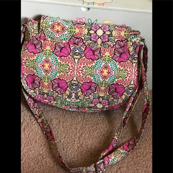 Initials Inc Flower Embroidered Shoulder Bag - Picture 5 of 8